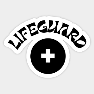 Lifeguard Sticker